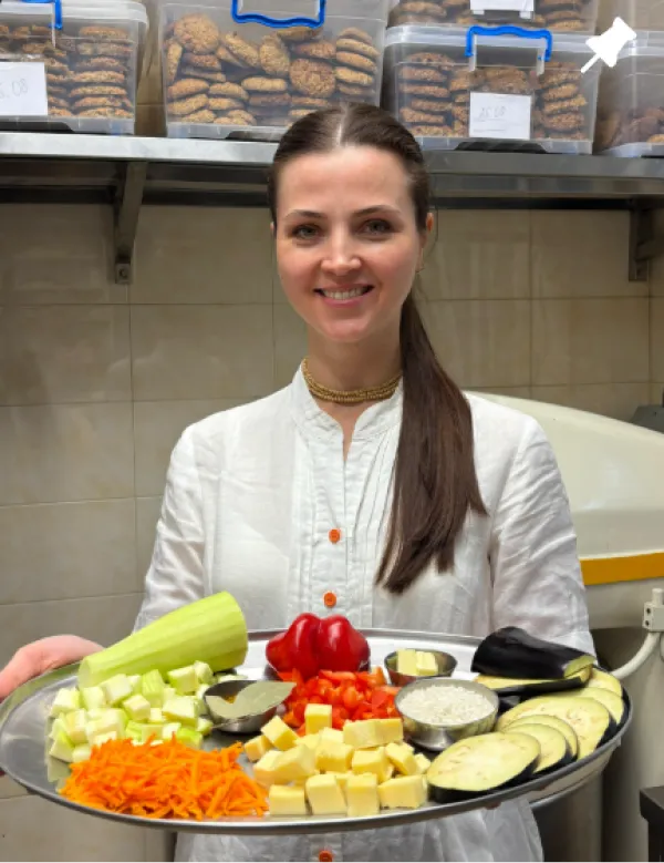Овочі на кухні